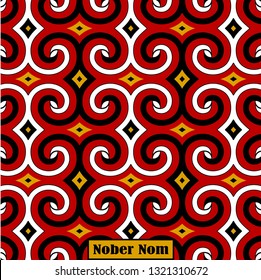 Detail Batik Toraja Vector Nomer 3