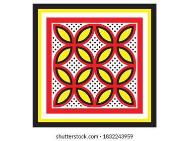 Detail Batik Toraja Vector Nomer 57