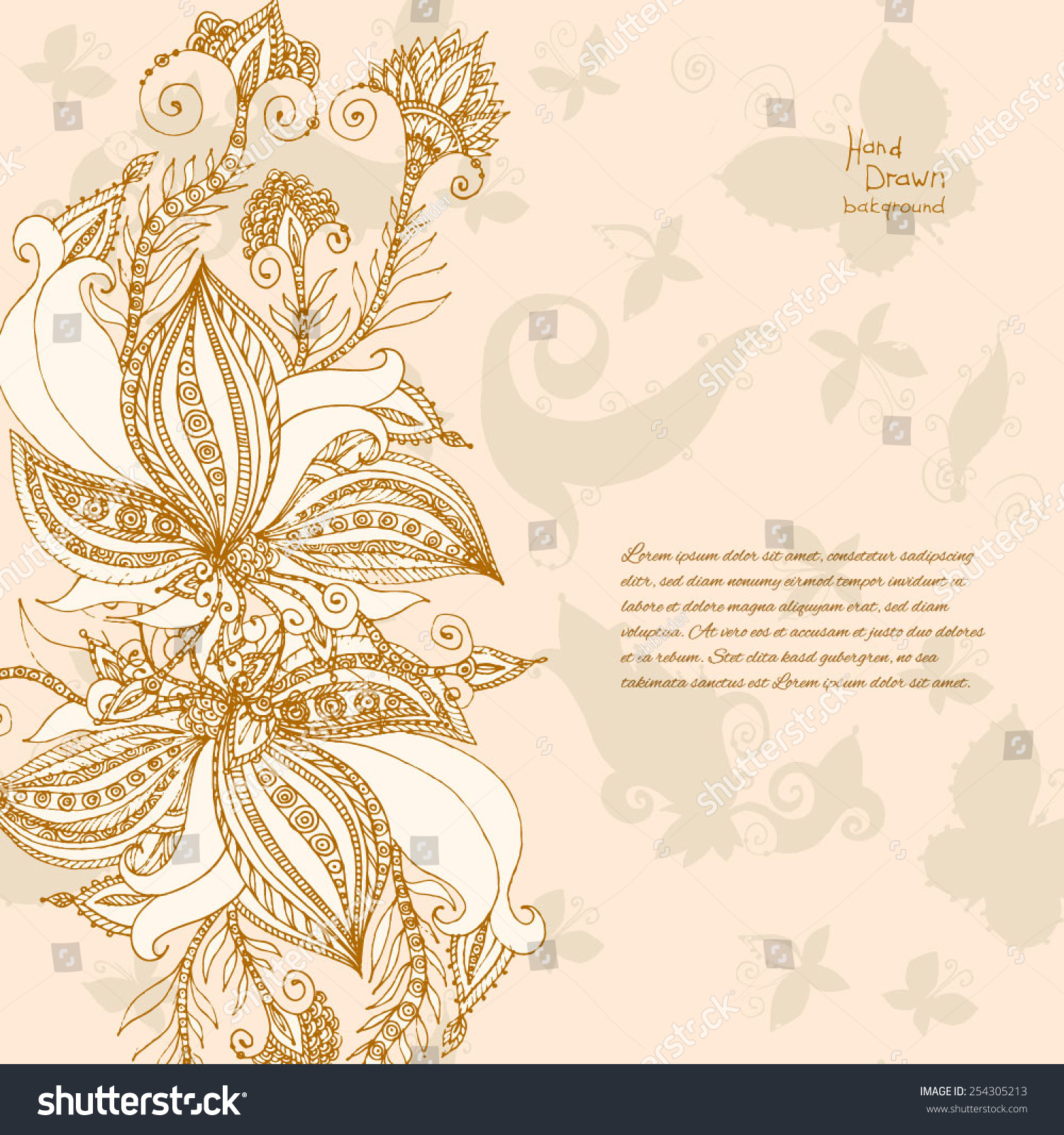 Detail Batik Vector Background Nomer 17