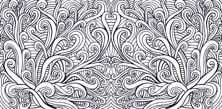 Detail Batik Vector Background Nomer 3