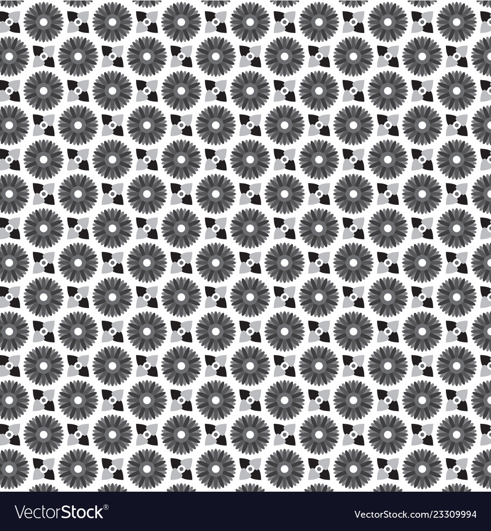 Detail Batik Vector Black And White Nomer 20