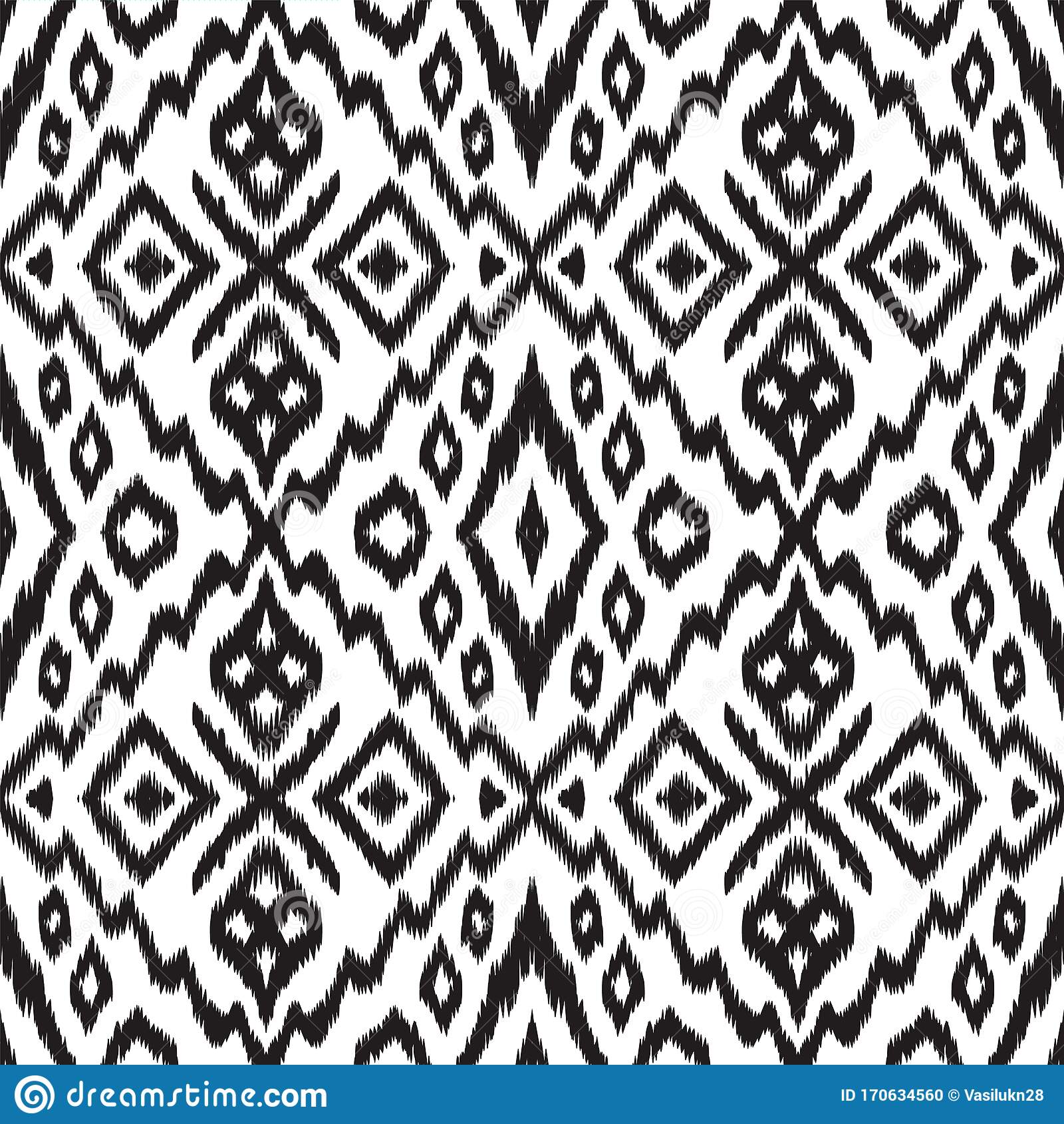 Detail Batik Vector Black And White Nomer 24