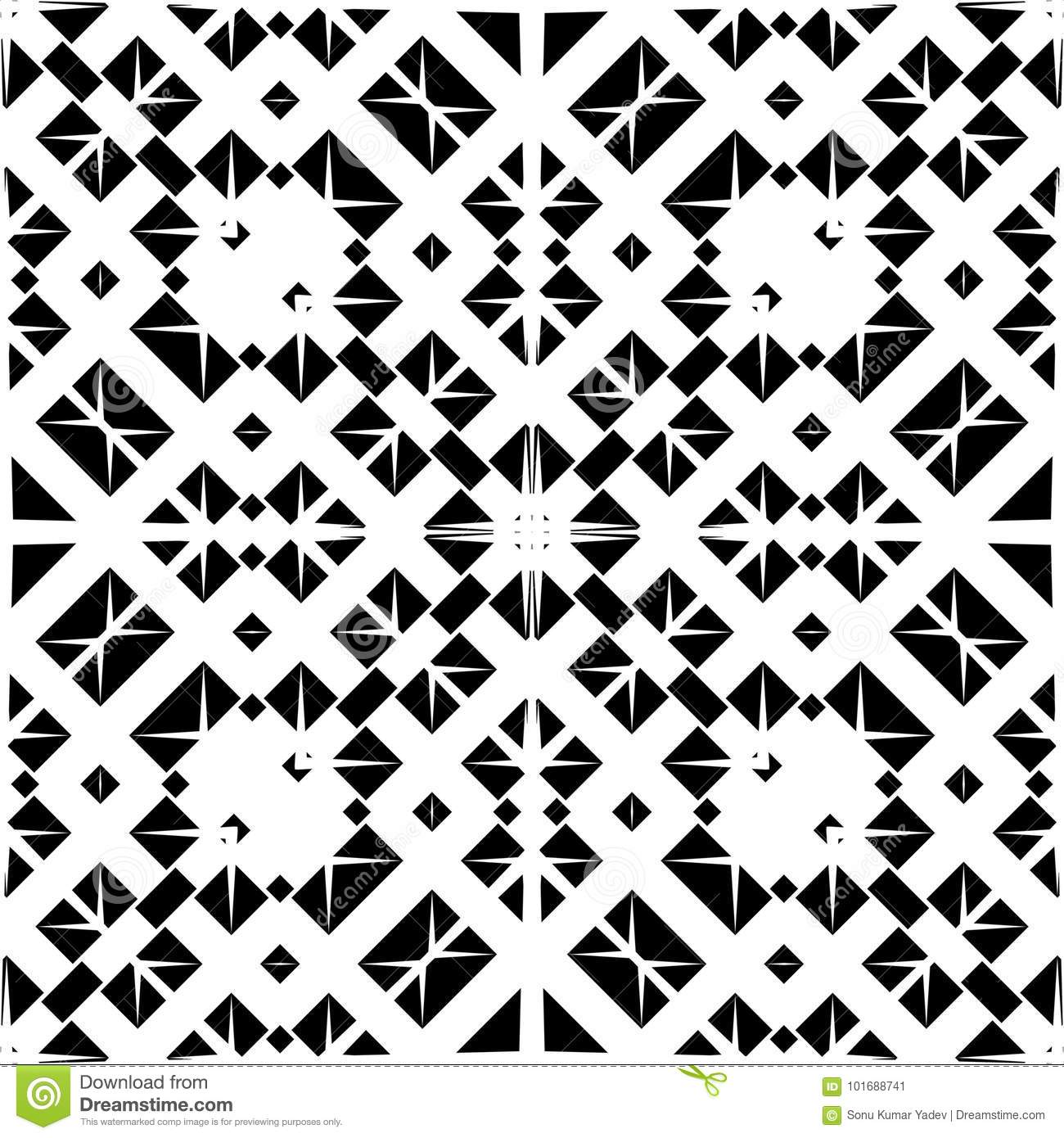 Detail Batik Vector Black White Nomer 25