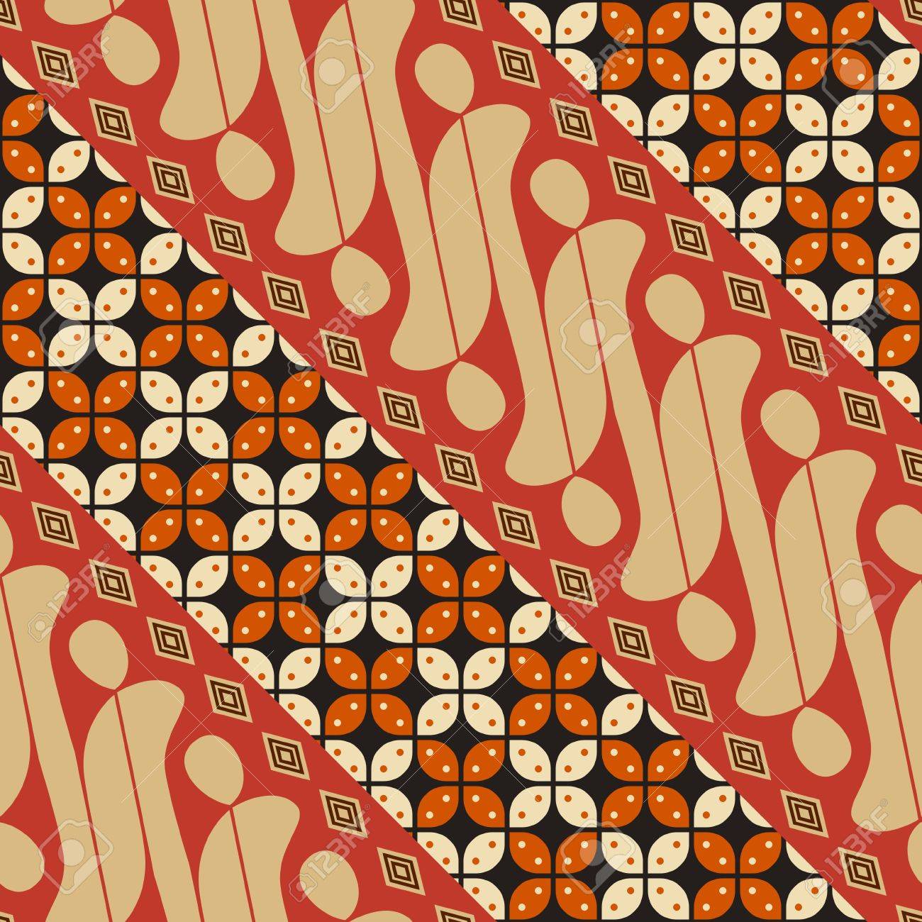 Detail Batik Vector Free Nomer 29