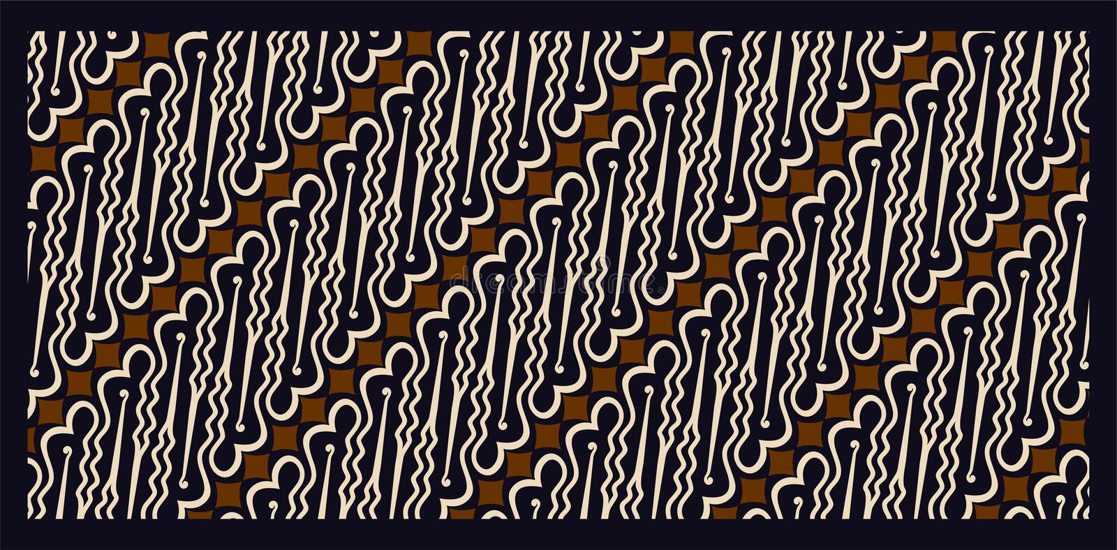 Detail Batik Vector Hitam Putih Nomer 32