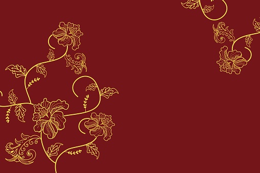 Detail Batik Vector Merah Nomer 5