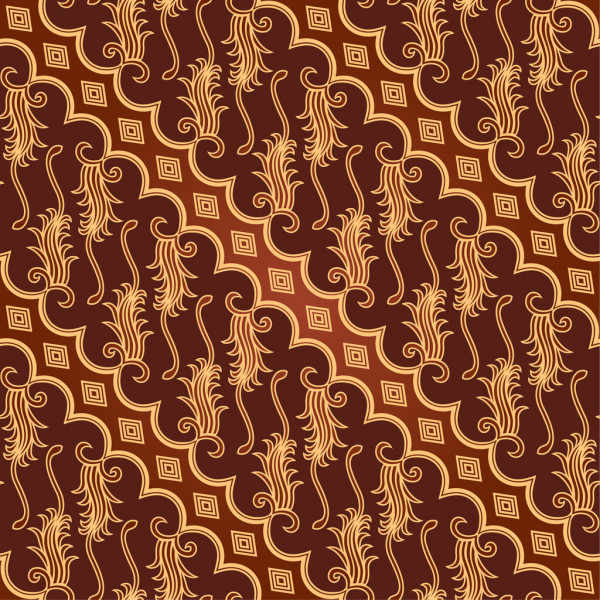 Detail Batik Vector Pattern Nomer 17