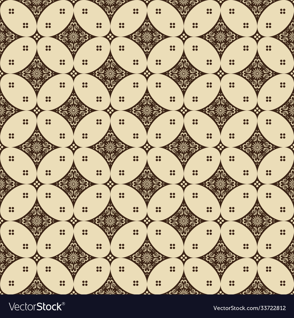 Detail Batik Vector Pattern Nomer 42