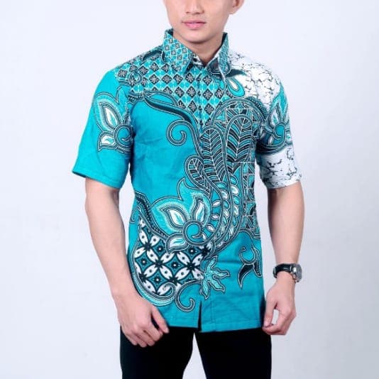 Batik Warna Hijau Tosca - KibrisPDR