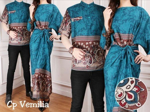 Detail Batik Warna Hijau Tosca Nomer 11