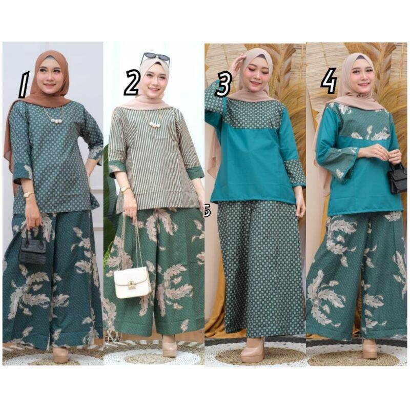 Detail Batik Warna Hijau Tosca Nomer 25