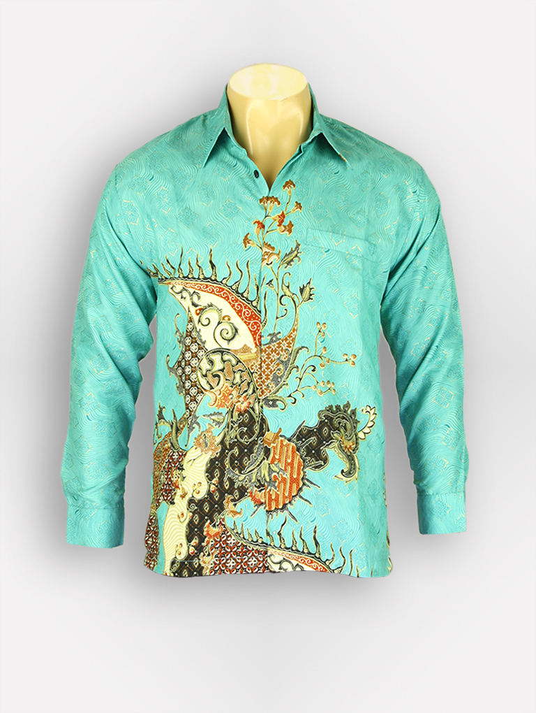 Detail Batik Warna Hijau Tosca Nomer 7