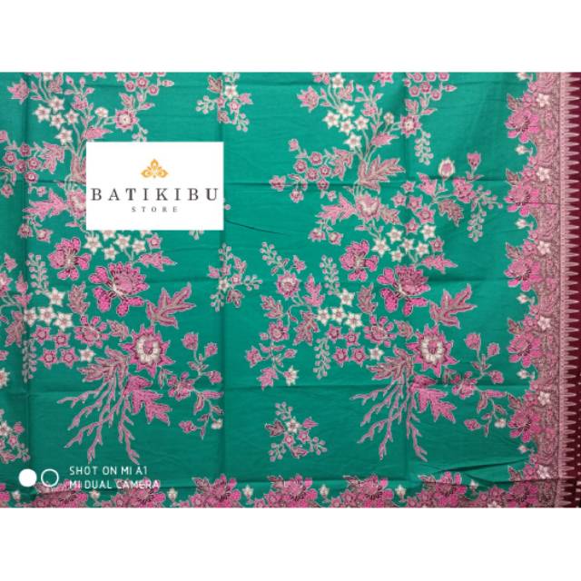 Detail Batik Warna Hijau Tosca Nomer 10