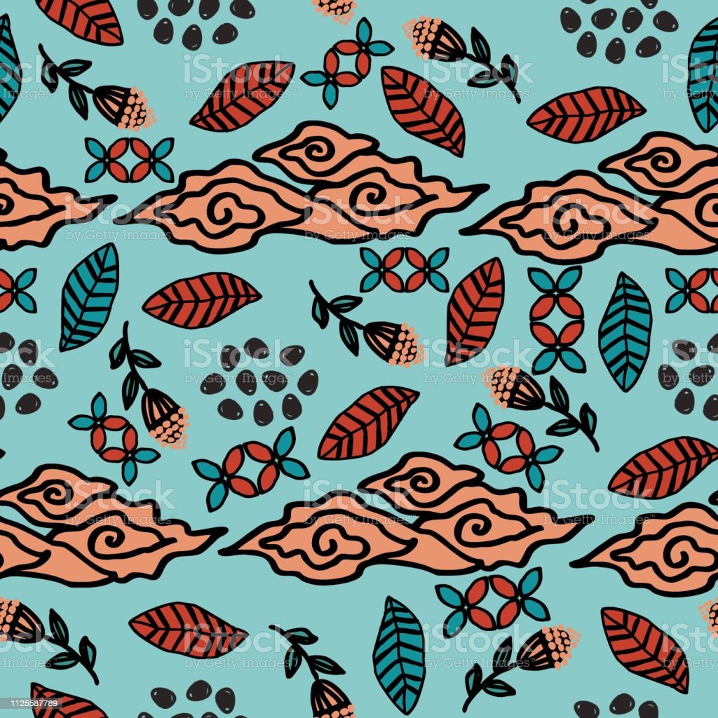 Detail Batik Warna Warni Nomer 19