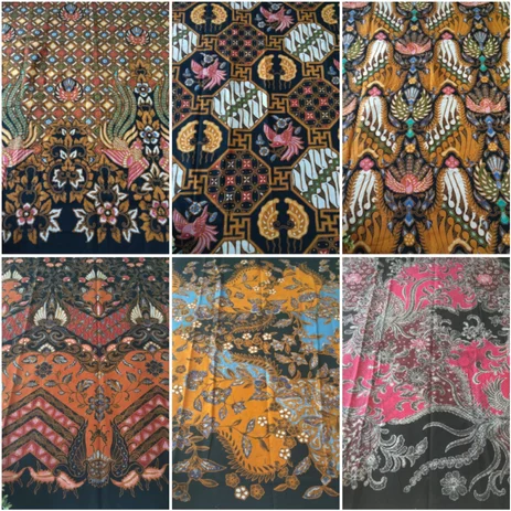 Detail Batik Warna Warni Nomer 47