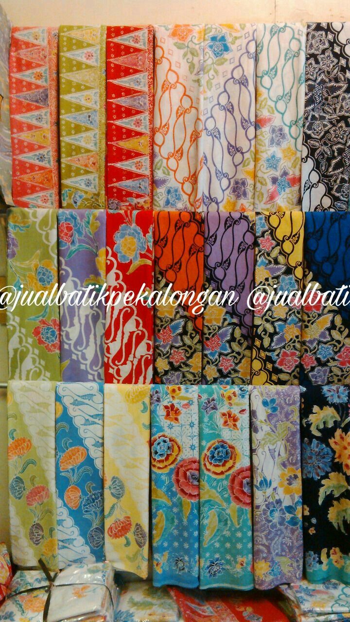 Detail Batik Warna Warni Nomer 53