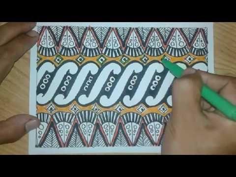 Detail Batik Yang Mudah Digambar Di Kertas Nomer 16