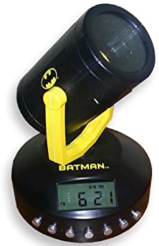 Detail Batman Alarm Clock Radio With Bat Signal Nomer 4