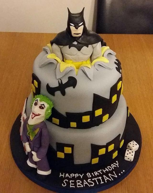 Detail Batman And Joker Birthday Cake Nomer 12