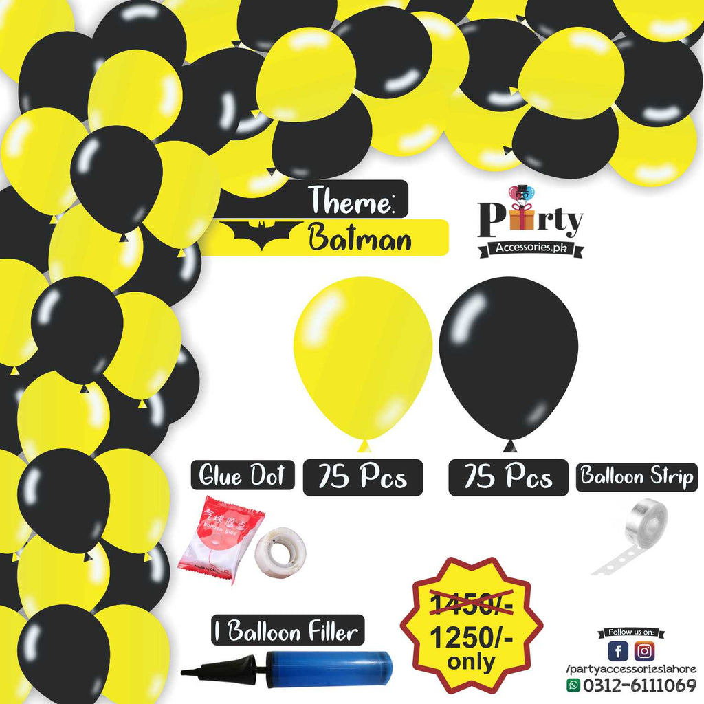 Detail Batman Balloon Garland Nomer 46