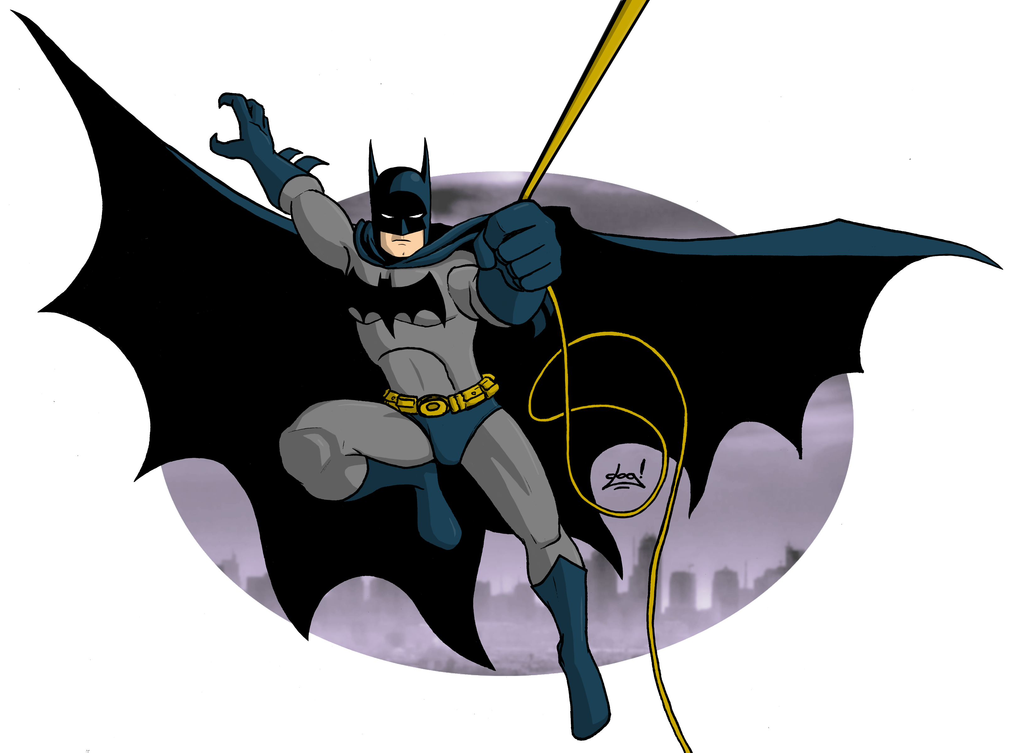 Detail Batman Cartoon Png Nomer 44