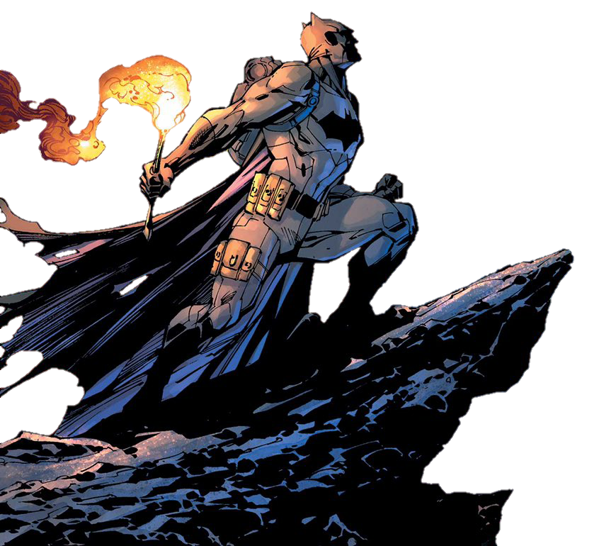 Detail Batman Comic Render Nomer 2