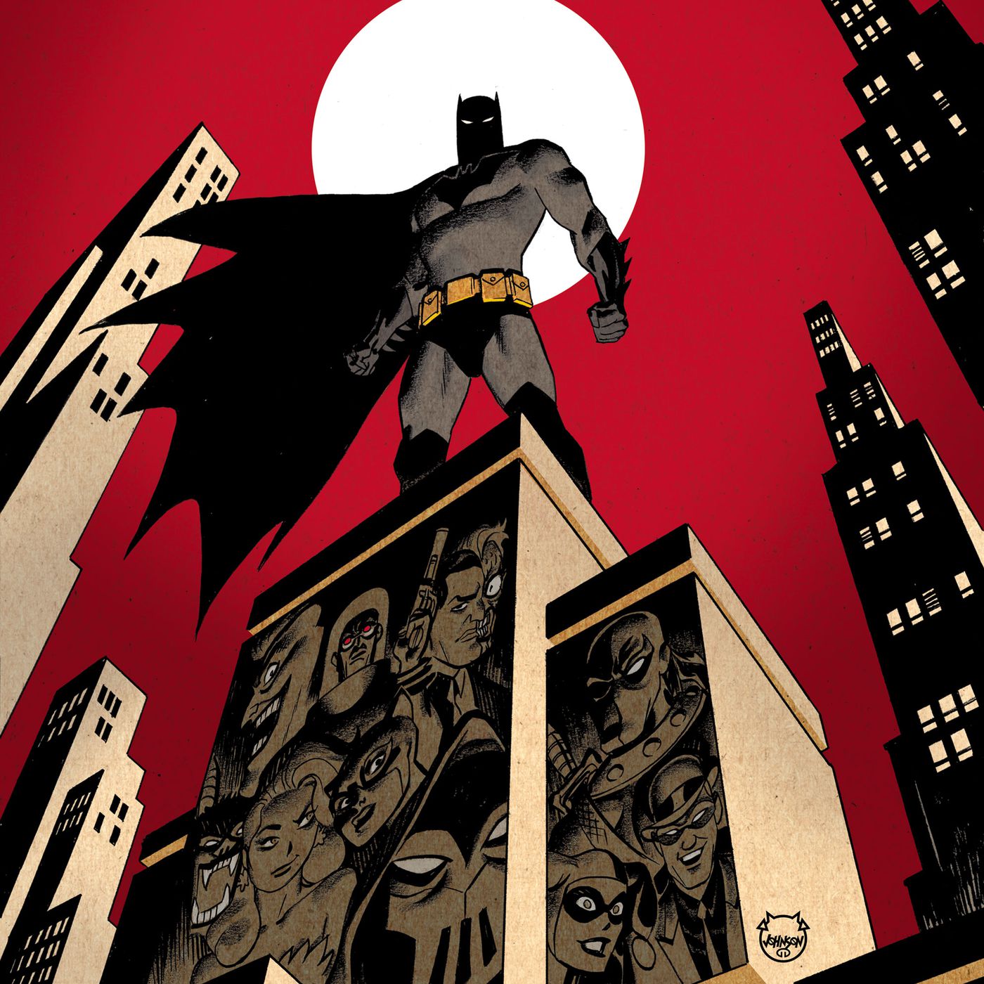 Detail Batman Comic Render Nomer 27