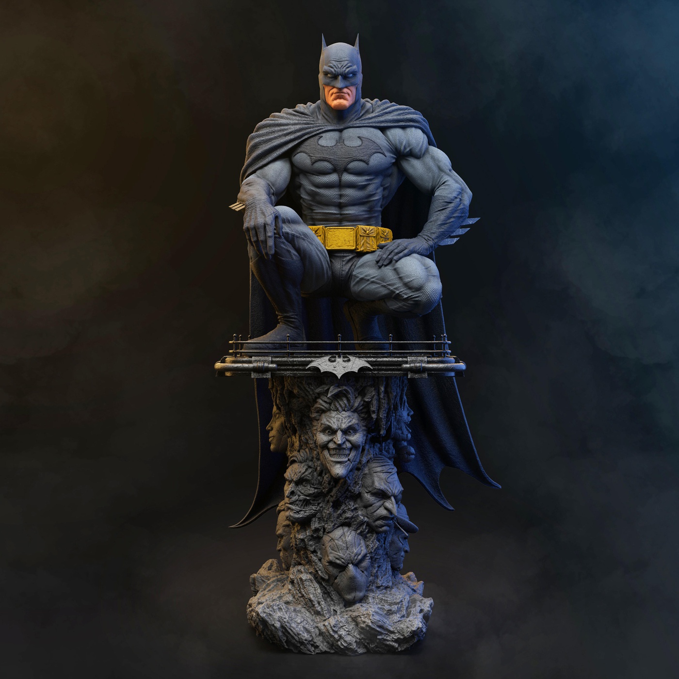 Detail Batman Comic Render Nomer 52