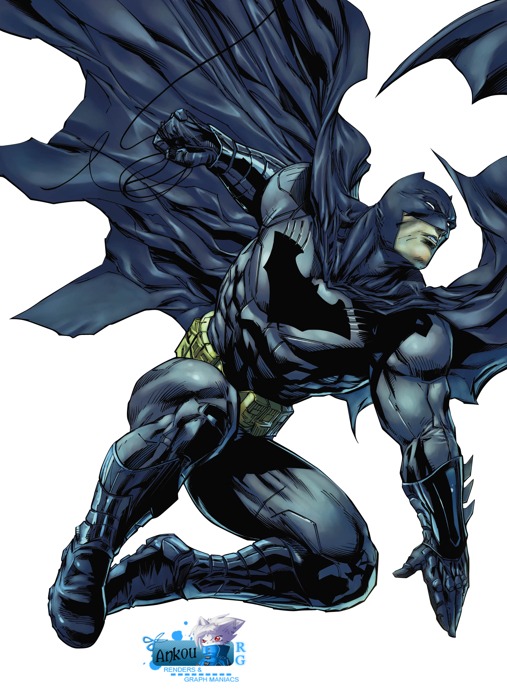 Detail Batman Comic Render Nomer 9