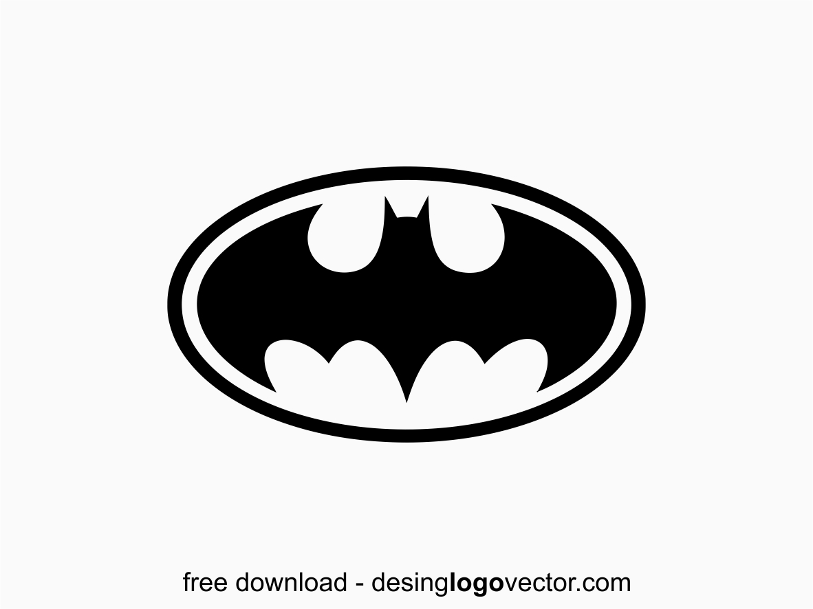 Detail Batman Logo Vector Nomer 36