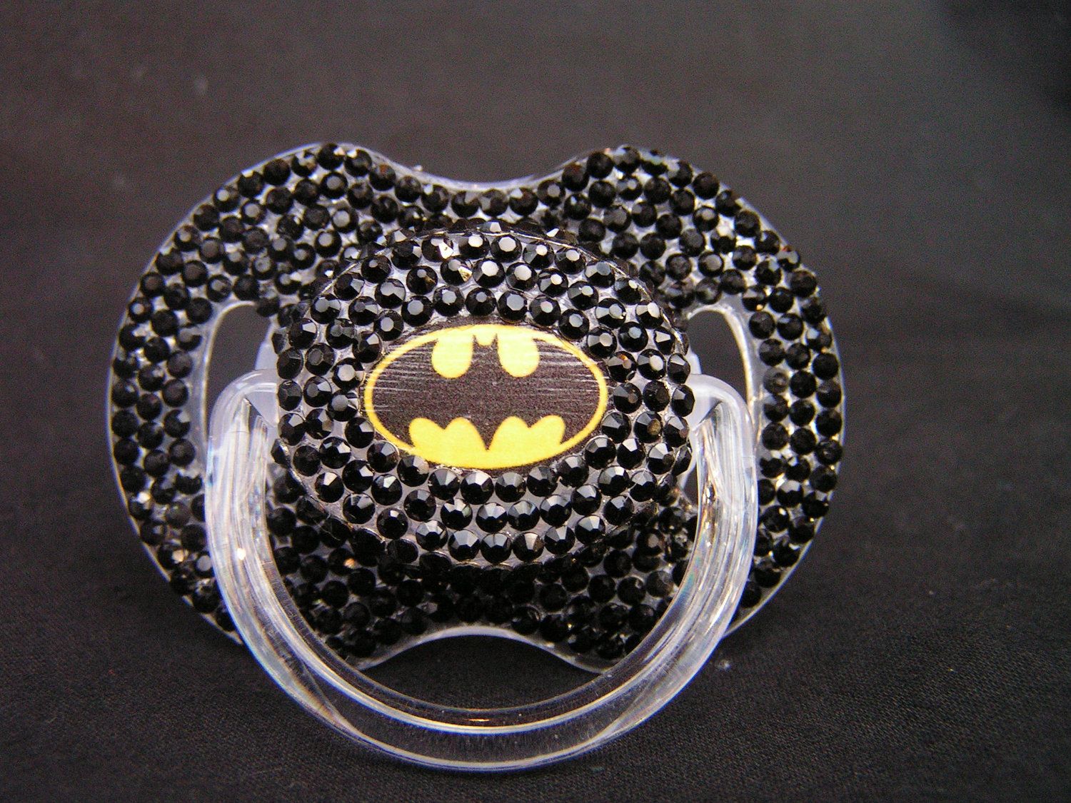 Detail Batman Pacifier Baby Nomer 2