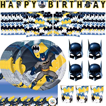 Detail Batman Plates And Napkins Nomer 9