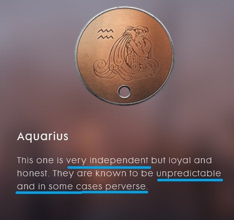 Battlefield 1 Aquarius Dog Tag - KibrisPDR