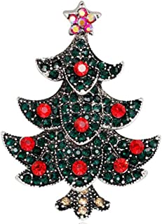 Detail Brosche Weihnachtsbaum Swarovski Nomer 8