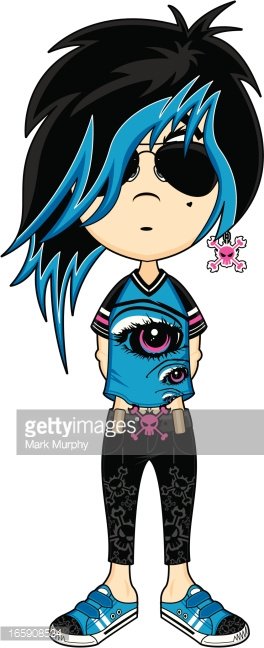 Detail Emo Punk Nomer 2
