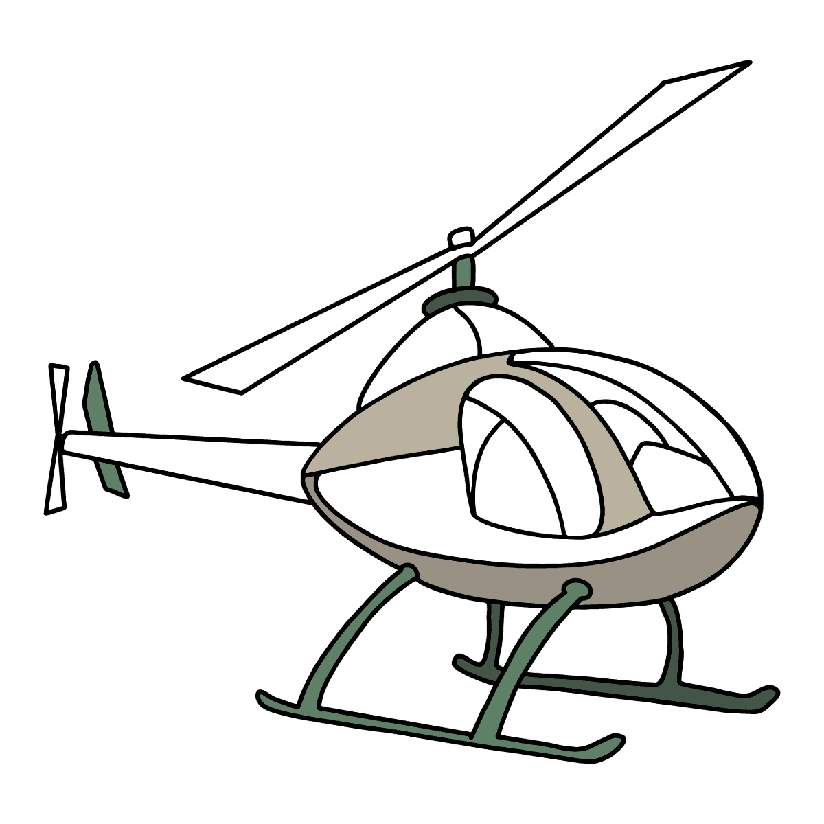 Detail Polizeihubschrauber Ausmalbild Nomer 23