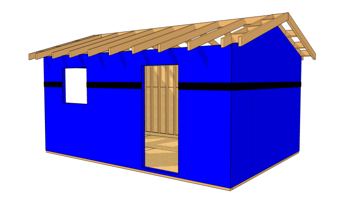 Detail Steinverkleidung Haus Nomer 21