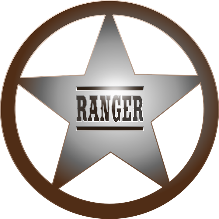 Detail Texas Ranger Abzeichen Nomer 3