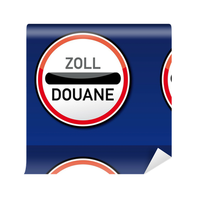 Detail Zoll Douane Schild Nomer 10