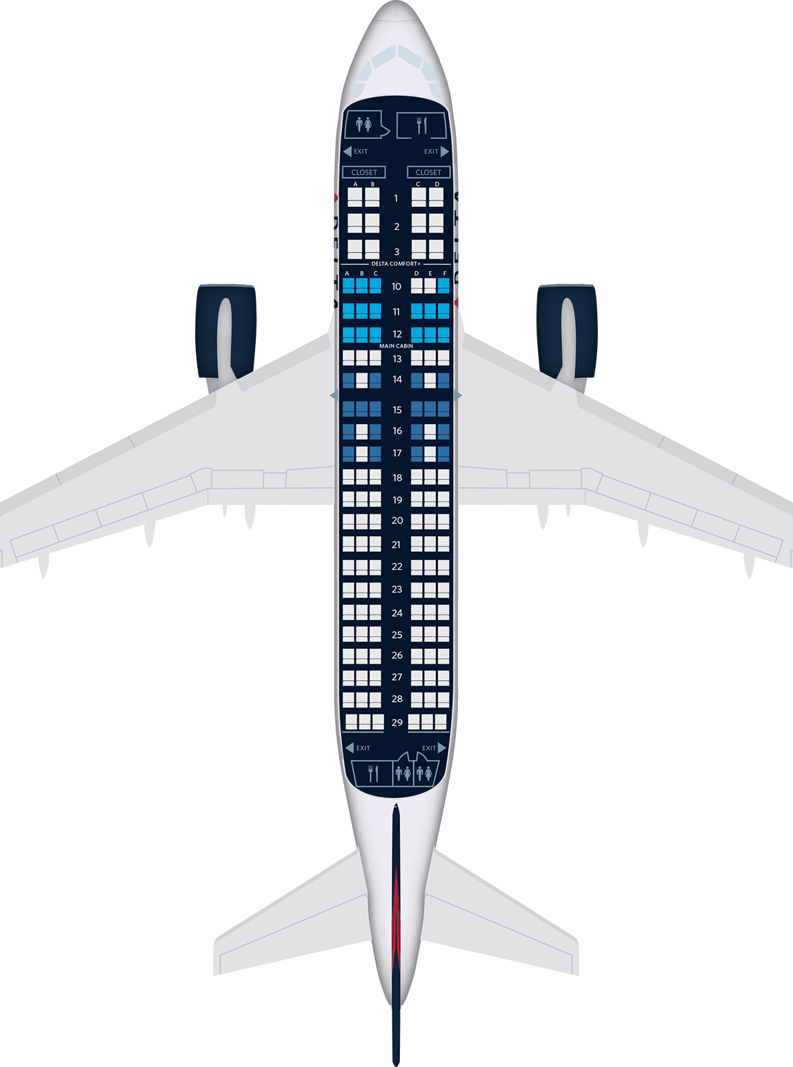 Detail Air France Airbus A318 Seating Plan Nomer 18