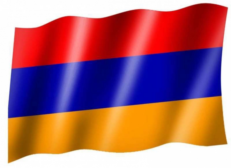 Detail Armenien Flagge Nomer 2