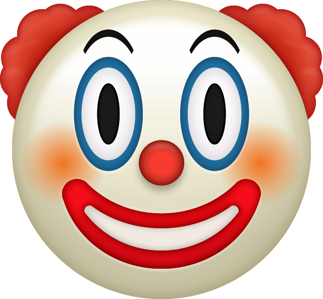 Detail Iphone Clown Emoji Nomer 4