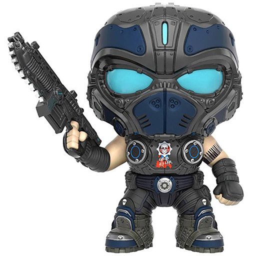 Detail Marcus Fenix Pop Golden Lancer Nomer 7