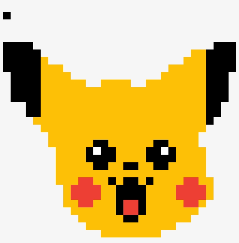 Detail Pixel Art Pikachu Nomer 16