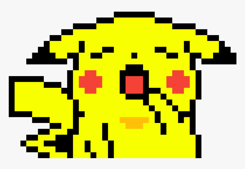 Detail Pixel Art Pikachu Nomer 17