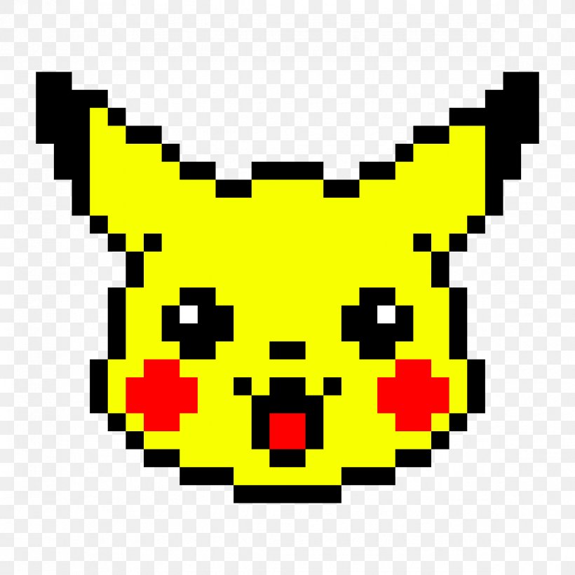 Detail Pixel Art Pikachu Nomer 18