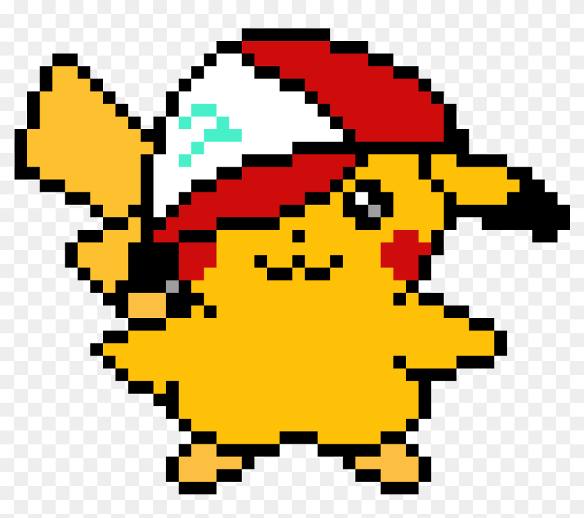 Detail Pixel Art Pikachu Nomer 19