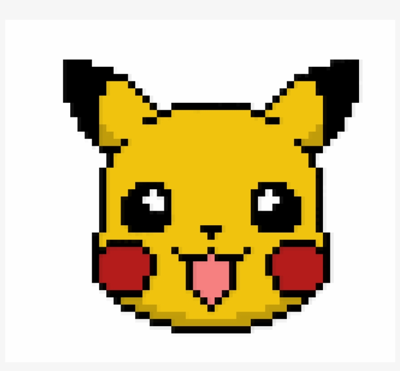 Detail Pixel Art Pikachu Nomer 4