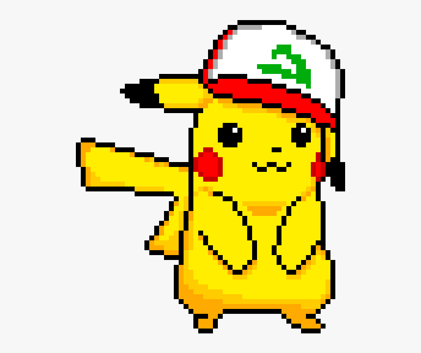 Detail Pixel Art Pikachu Nomer 5