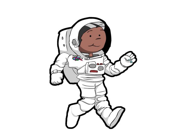 Detail Astronaut Malen Nomer 10